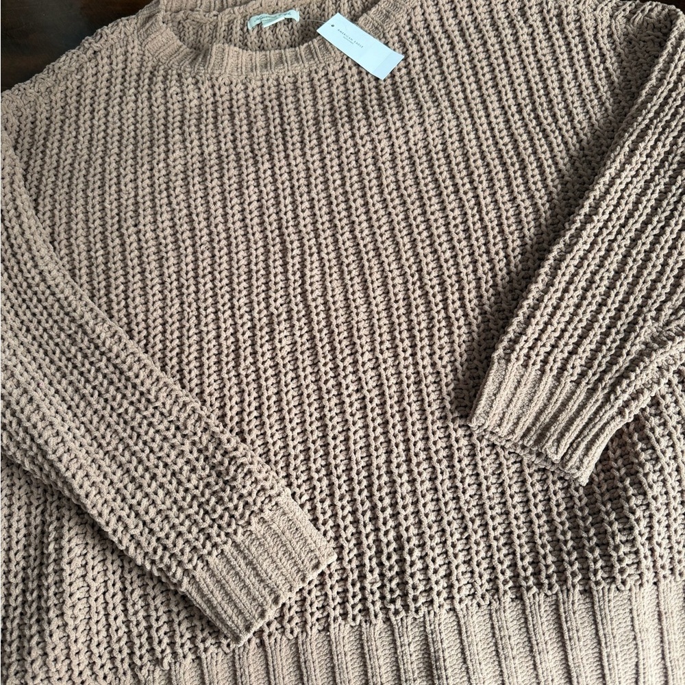 American Eagle Outfitters Oversized Sweater in brown
